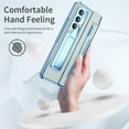 thumbnail image 7 of for Samsung Galaxy Z Fold 3 Case, Luxury Ultra Slim Plating Hard PC Shockproof Drop Protection Phone Case Cover for Samsung Galaxy Z Fold 3 5G, Blue, 7 of 7