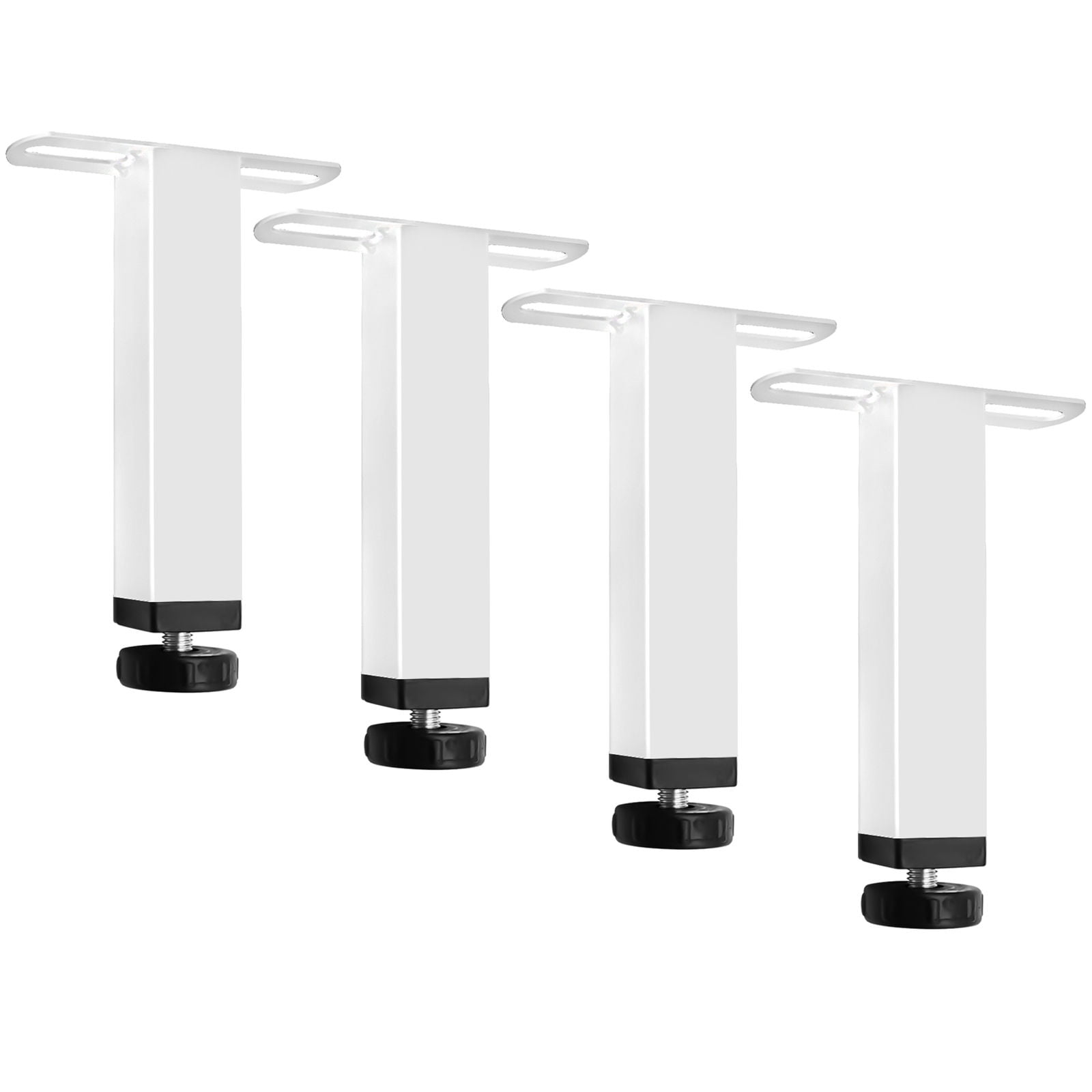 Metal Adjustable Furniture Legs,Set Of 4 Retractable Furniture
