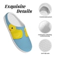 thumbnail image 5 of Kdxio Cute Ducky Women's Men's Slippers Plush Slip-On House Slipper for Winter Indoor Soft Cushion Non-slip Fluffy Slides Slippers-13, 5 of 7