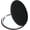 Black, variant on Compact Vanity Makeup Mirror for Men Women Girls, Black Elegant Round Travel Cosmetic Mirrors for Pocket Purse Wallet Handbag, Portable Small 1X/2X Magnifying Handheld Beauty Mirror