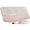 Pink, variant on Ergonomic Wireless Keyboard and Mouse Combo, Leather Cushioned Palm Rest, Wave Keys, Silent Typing, 2.4G Lag-Free-Wagpak