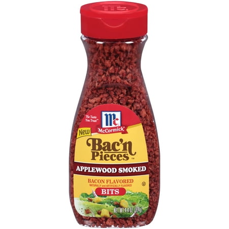 (2 Pack) McCormickÂ® Imitation Applewood Smoked Bacon Bits, 4.4 (Best Way To Dispose Of Bacon Grease)