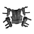 thumbnail image 2 of Traje de protección para niños para motocicleta, rodilleras y coderas para deportes y ciclismo al aire libre. Negro, 2 of 8