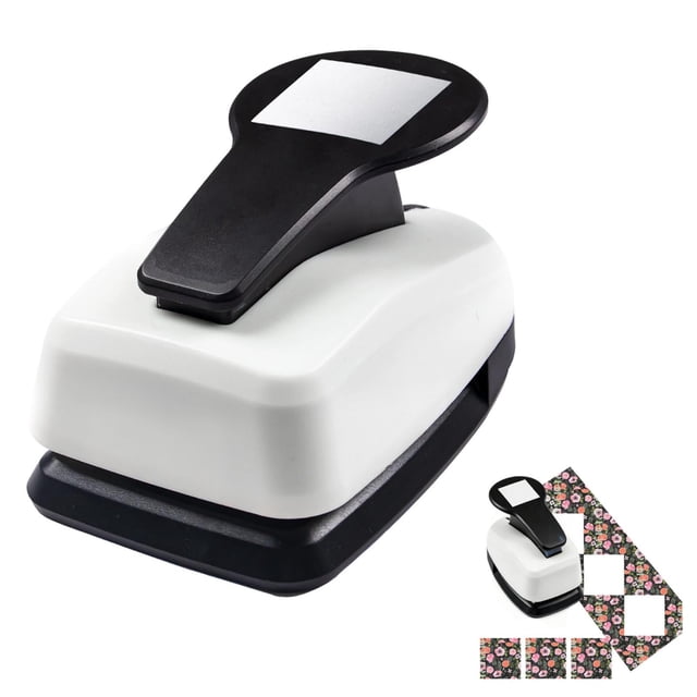 Square Hole Punch 2 Inch Square Paper Punch Squares Scrapbooking Printing Machine For & Craft Use Efficient Multifunction Device For Paper Crafting And Stationery Tasks