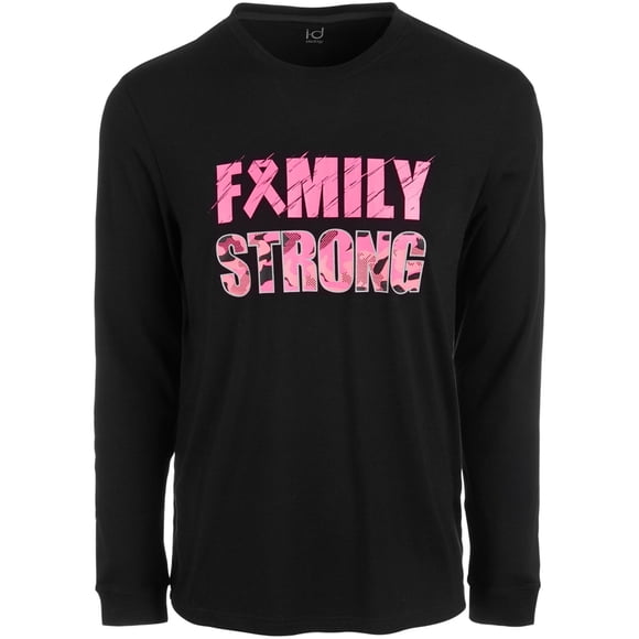 Ideology Family Strong - Camiseta gráfica para hombre, color negro, XXX-Large