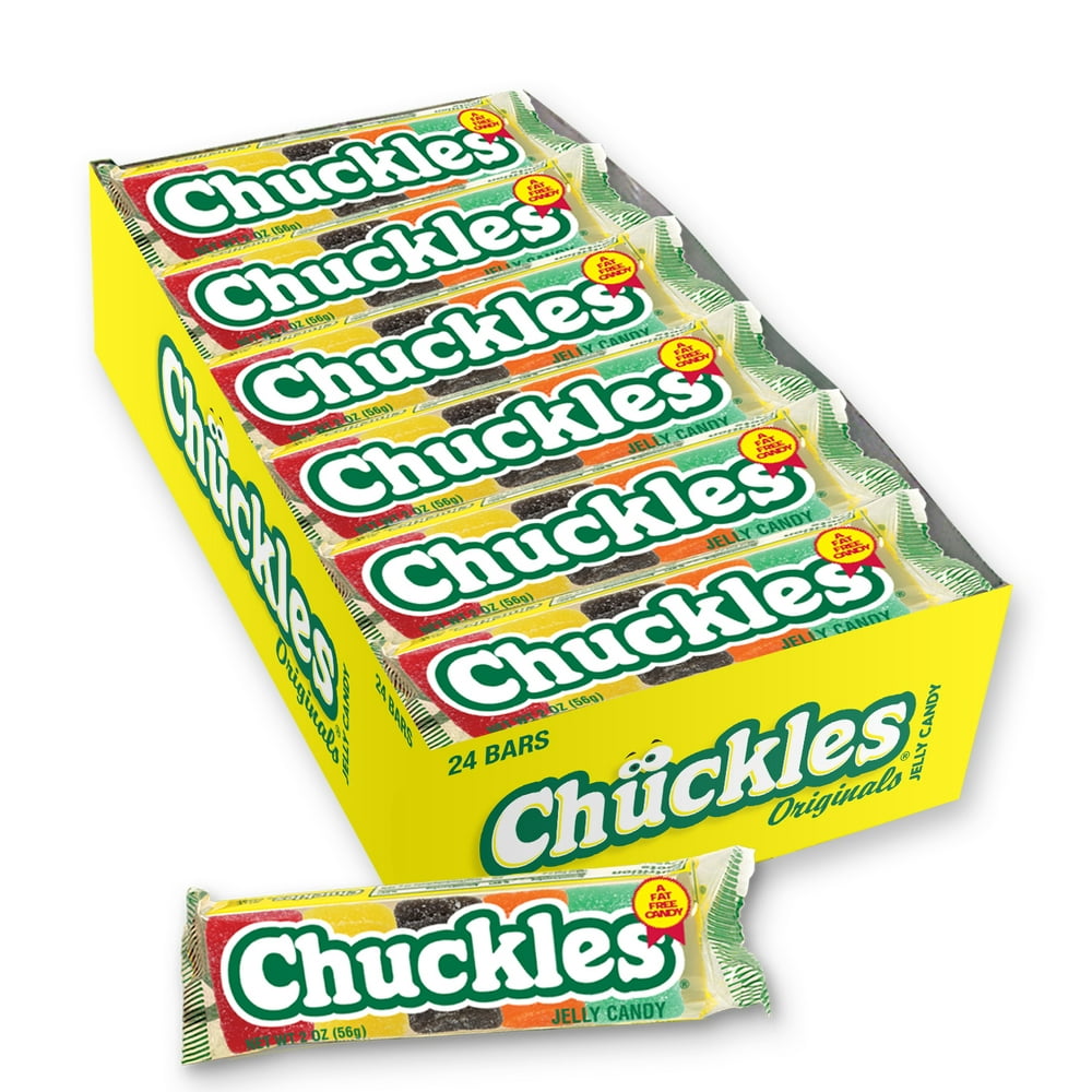 Chuckles Jelly Candy Packs, 2 Oz (24 Count)
