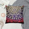 thumbnail image 2 of Floor Seating Cushion Covers Only Round Throw Pillows Cover Boho Mandala Pouf Seat For Kids Outdoor Oversized Ottoman Hippie Decor Flower Printed (Pillow Cover Only, Without Filler), 2 of 5