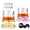 Diamond, variant on ZHOYIMIMI 360° Spinning Whiskey Glasses Set of 2, Rotating Crystal Tumblers with 8-Color LED Light Iceball Molds