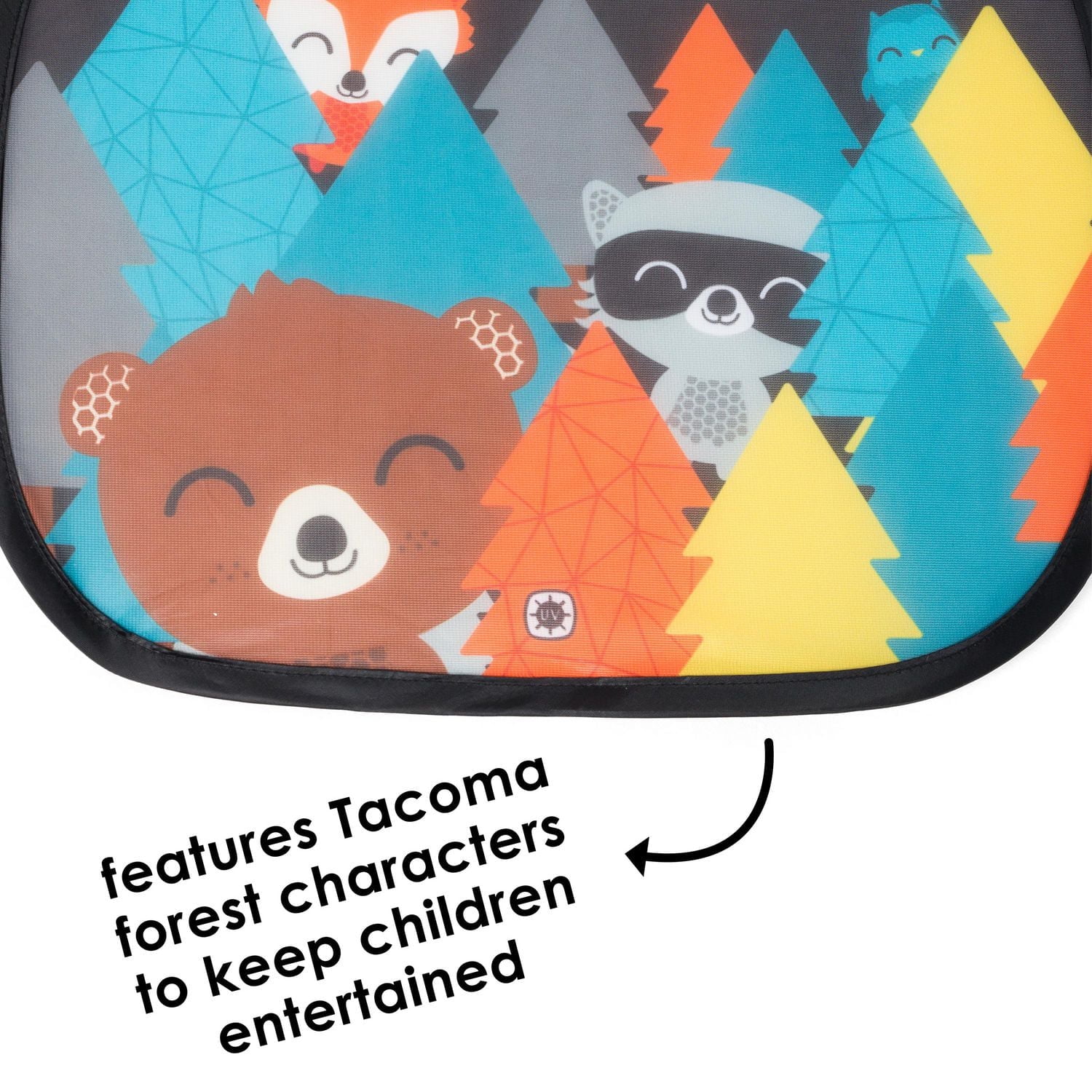 Diono Sun Stoppers® - 2 Pack Car Window Shades, Character Car Window Shade 2 Pack