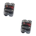 thumbnail image 1 of Guardoinrt Car Auto Audio Radio In Line Fuse Breaker Circuit For DC 12V Black 50A 2Set, 1 of 6