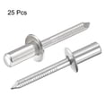 thumbnail image 4 of Unique Bargains 6.4mm x 14mm 304 Rivets Aveugles en Acier Inoxydable 25 Pack, 4 of 4