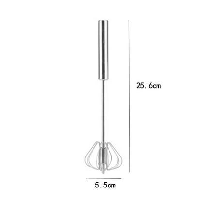 

Stainless Steel Semi-automatic Egg Beater Egg Whisk Manual Hand Mixer Safe and Healthy Food Grade kitchen Accessories