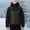 A101 Army Green, variant on Trikvn Boys Winter Puffer Jacket Hooded Warm Water Resistant Color Block Quilted Coat Thick Fleece Lined Cold Weather Outerwear Winter Snow Jacket for Skiing School