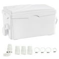 thumbnail image 6 of KFFKFF Macerator Pump, 350W, 6000 L/h Flow, 23 ft/7 m Head, Macerator Sewerage Sump Pump with 3 Water Inlets for Basement, Kitchen, Sink, Shower, Bathtub, Laundry Waste Water Disposal Upflush Machine, 6 of 9
