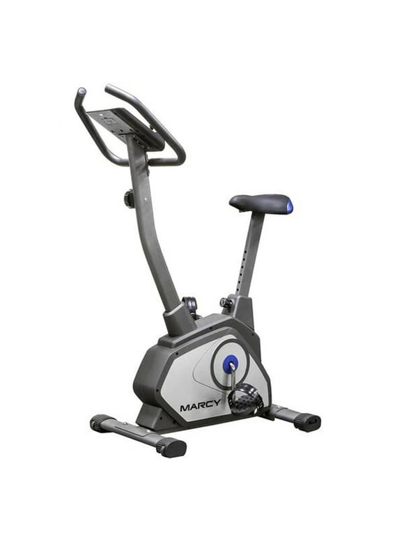 Marcy Upright Exercise Bike with Adjustable Seat and 8 Magnetic Resistance Levels NS-40504U