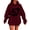 Burgundy, variant on Yokua Six Seven 6 7 sweatshirt autumn and winter hoodie