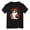 HLshirt81-Black, variant on Girls Halloween Shirt Cute Ghost with Pink Bow Graphic Short Sleeve Crew Neck Tee,Sizes 1-2 Years