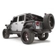 thumbnail image 2 of Convient pour Jeep 2007-2018 Wrangler JK Fab Fours Fender Flare JK1005-1 Armor System; Style Arqué Agressif; Couverture de Pneu 8 Pouces; Acier Mat Enduit de Poudre; Ajustement Direct aux Défenses Armor System, 2 of 5