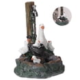 thumbnail image 3 of Estatua De Jardín De Animales, Fuente De Agua De Pato Resistente A La Intemperie, Decoración De Fuente De Pato, Figuritas De Pato De Resina, Escultura Para Jardín, Patio, Césped, 3 of 6