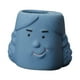 thumbnail image 4 of Maceta pequeña de cerámica con diseño de dibujos animados, ideal como regalo de inauguración de la casa. Chica azul, 4 of 8