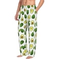 thumbnail image 6 of Logiee Avocado1 Print Pajama Pants for Men,Men’s Pajama Bottoms,Mens PJ Pants with Pockets & Button Fly-X-Large, 6 of 6