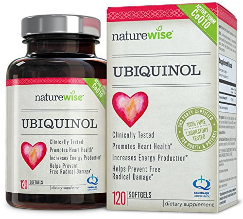 NatureWise Ubiquinol with Clinically 