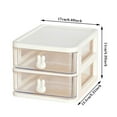 thumbnail image 3 of Stationery Drawer Storage Desktop Student Drawer Pen Holder OrganizersNew Small Debris Rack Cute Tall Storage Fabric for Storage Sweater Holder for Closet Storage for Closet Zip up Closet Storage, 3 of 4