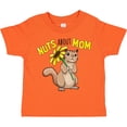 thumbnail image 3 of Inktastic Nuts About Mom Cute Chipmunk with Sunflower Boys or Girls Toddler T-Shirt, 3 of 5