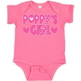 thumbnail image 3 of Inktastic Poppy's Girl Pink with Hearts Girls Baby Bodysuit, 3 of 5
