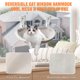 thumbnail image 3 of Hamaca Plegable para Ventana para Gatos Homegroove 45x30 cm Gris, 3 of 9