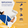 thumbnail image 4 of PINTEX Pintura para Pared Vinil-Acrílica | Fácil Aplicación, Alta Cobertura y Resistente a la Lluvia | Pintura Acrilica para Interiores Exteriores Acabado Mate | 19 Litros | Color Aproximado al Real, 4 of 8