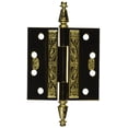 thumbnail image 2 of Deltana Csbp44 4 X 4 Ball Bearing Square Corner Full Mortise Hinge - Brass, 2 of 2