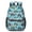 Monster Cartoon Truck-2, variant on Monster Cartoon Truck Blue Pattern 17" School Backpacks for Teens,Waterproof Oxford Fabric,S-Shape Padded Straps for School,Travel,Hiking,Camping