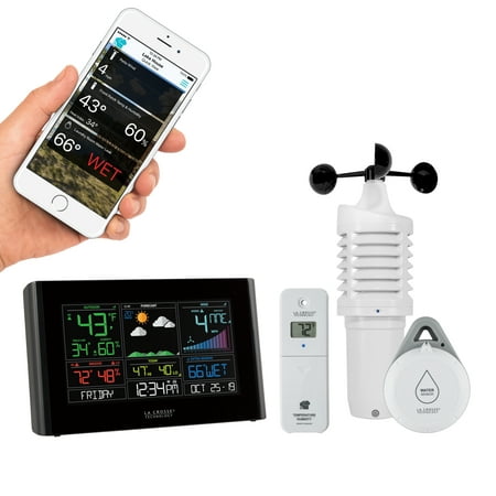 La Crosse Technology S82950 Wi-Fi Professional Weather Station with AccuWeather (The Best Weather Forecast)