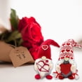 thumbnail image 2 of Wdftyju 2x Adornos de gnomos sin rostro Muñeco Rudolph enano Decoraciones para ventanas del día de San Valentín Wdftyju 6gn4ah3nx2en7xd5, 2 of 8