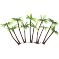 thumbnail image 1 of HUGFEGWE Model Trees Palm Tree, Fish Tank 5Pcs Model Trees Palm Tree Train Scenery Architecture Trees Diorama Models Micro Landscape Decor Plastic Fish Tank Plant Scale Trees CA919-72161, 1 of 9