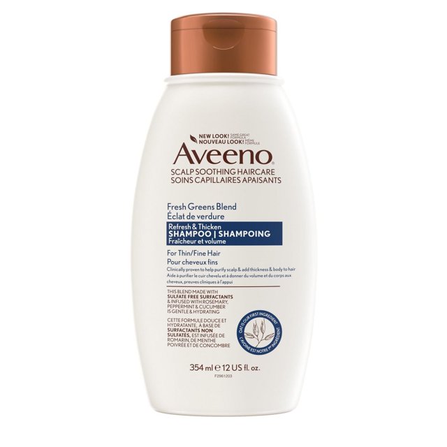 AVEENO Fresh Greens Blend Shampoo for Refresh & Thicken