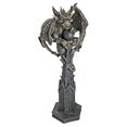 thumbnail image 2 of Design Toscano CL4187 Raptor, Gargoyle Surveyor of the Realm Sculpture,two tone stone, 2 of 4