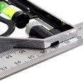 thumbnail image 4 of 300mm(12'')Adjustable Engineer Combination Try Square Set Right Angle Ruler Stainless Steel Multi-functional Measuring Tool New, 4 of 5