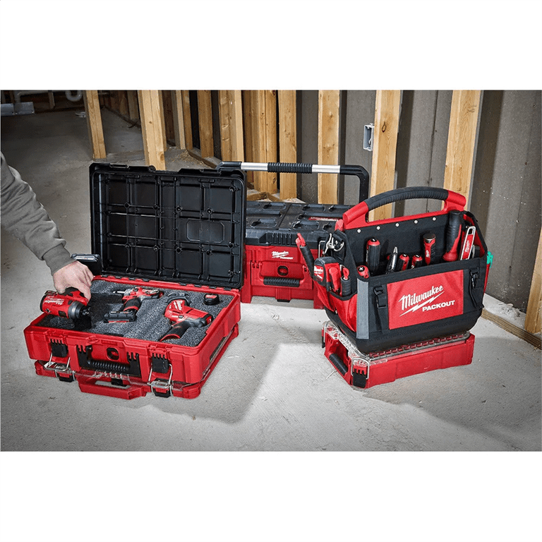Milwaukee 48-22-8450 PACKOUT Tool Case with Foam Insert - Walmart.com