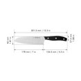 thumbnail image 2 of Henckels Definition Couteau Santoku 7", 2 of 2