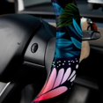 thumbnail image 5 of Flower Butterfly 14.5 Inch Printing PVC Leather Car Steering Wheel Cover Auto Accessories, 5 of 6