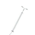 thumbnail image 1 of Inteprter Modelo de lámpara de vía férrea, musgo, micropaisaje, exterior, tamaño pequeño, LED, poste de luz de Metal, patios, jardín, patio de Artesanía Gris (luz cálida) Inteprter HA064535-04, 1 of 6
