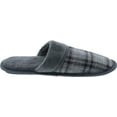 thumbnail image 6 of Static Footwear Mens Plaid Flannel Slippers, 6 of 7