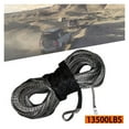 thumbnail image 2 of Upgrade 26mX8mm Towing Winch Cable Rope String Line Synthetic Fiber135000lbs for Jeep ATV UTV SUV 4X4 4WD ,Durable & Safe, 2 of 6