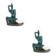 thumbnail image 4 of Transemion 1/2/3 Self-Care Routine Home Ceramic Backflow Incense Cone Holder Burner Lines Are Simple Ceramics Green Bergamot Lotus 2PCS, 4 of 6