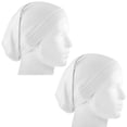 thumbnail image 1 of Qarigey Pañuelo interior musulmán, velo lavable para mujer, pañuelo para la cabeza respetuoso con la piel, pañuelo plegable para la cabeza, gorras, Accesorio para el cabello Qarigey BFH000860-00, 1 of 6