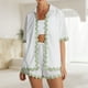 thumbnail image 2 of Blusa suelta para mujer y encaje de onda corta con cordón elegante ropa de playa de verano FLhrweasw Nuevo, 2 of 7