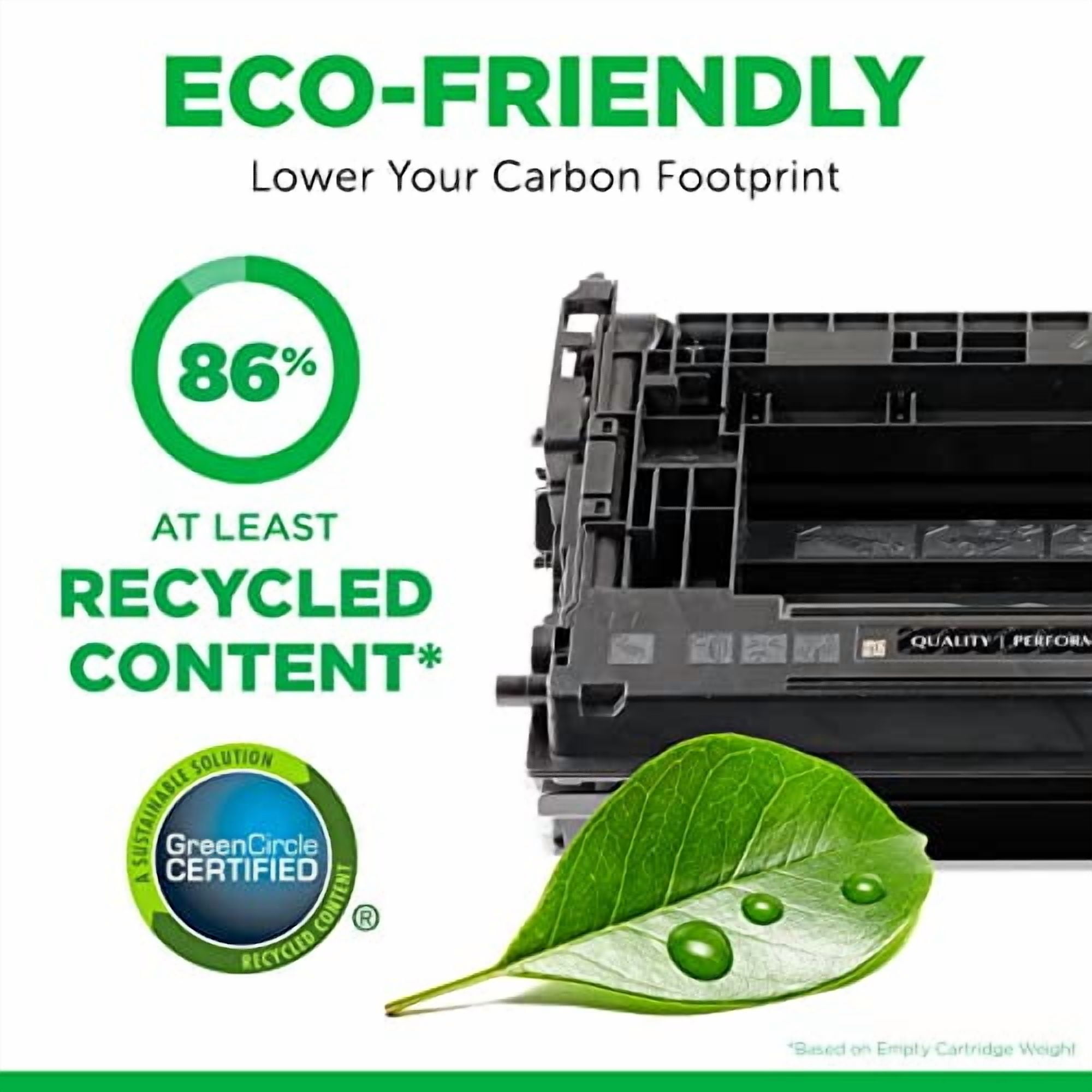 Remanufactured Clover Imaging High Yield MICR Toner Cartridge for CE255X ( 55X), TROY 02-81601-001