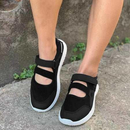 

Ladies Shoes Hook Loop Mesh Lightweight Breathable Casual Shoes Running Shoes Sport Shoes Women Sneakers Strolling Sneaker Skate Sneakers for Women round Shoe Laces for Women Sneakers Womens Sneakers